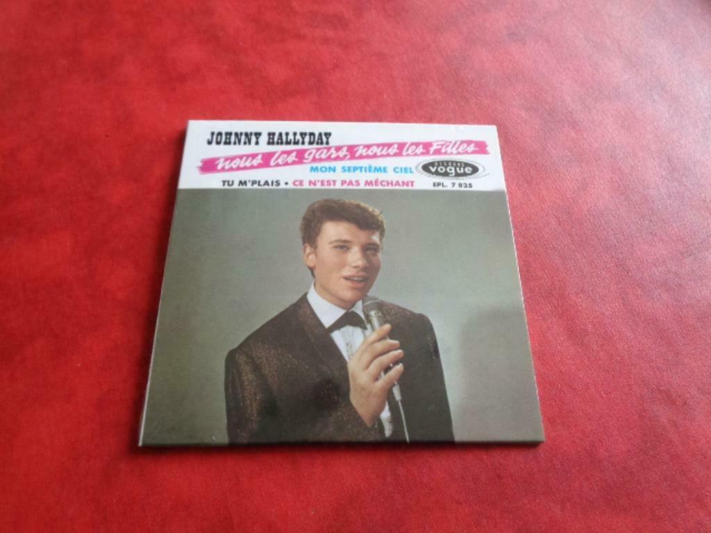 CD. "Johnny Hallyday". Nous les gars, nous les filles. Neuf., Enlèvement ou Envoi