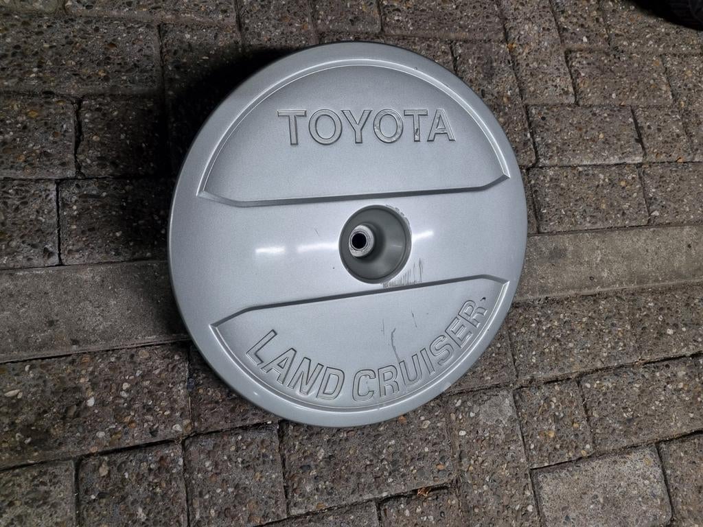 Reservewiel afdekplaat land cruiser 90-95 serie, Ophalen