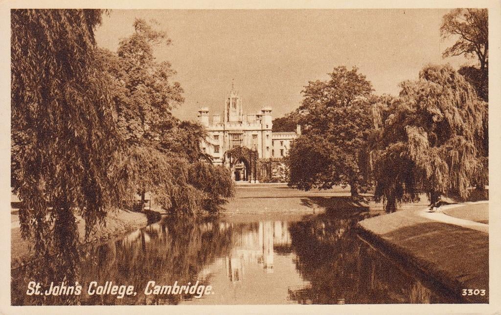 ENGELAND - Cambridge : St. John's College, Verzenden, Ongelopen, Engeland