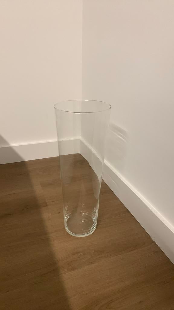 Glazen vaas, Ophalen, Zo goed als nieuw