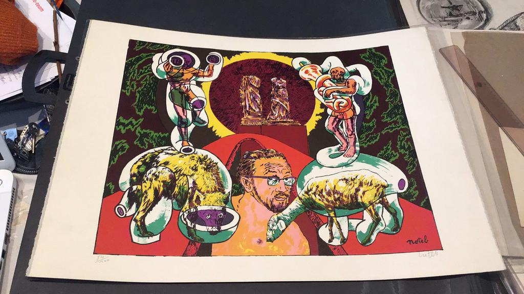 Sérigraphie d'hôtel, Antiquités & Art, Enlèvement ou Envoi