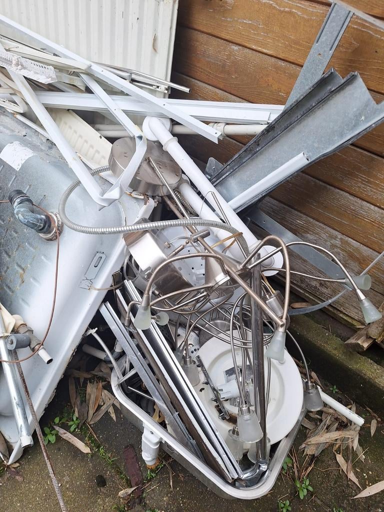 Oud ijzer en metalen - gratis ophaaldienst, Ophalen, Gebruikt, IJzer