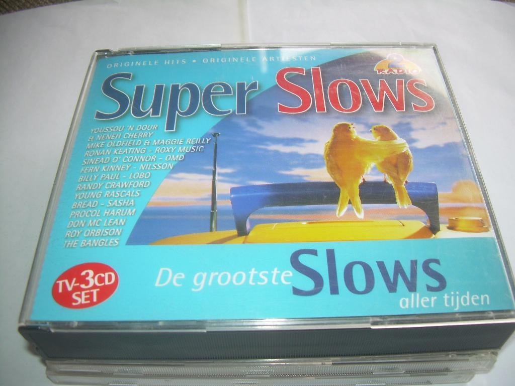 3 CD BOX - RADIO 2 - SUPER SLOWS, Ophalen of Verzenden, Zo goed als nieuw, Pop