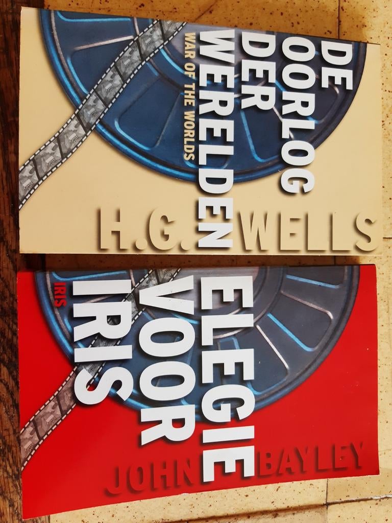 2 boeken van de reeks Boek de film, Boeken