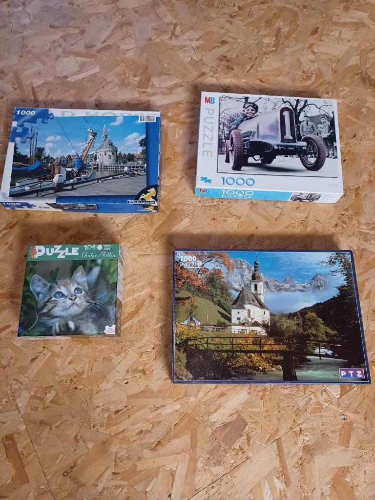 Puzzle 1000 pieces, Hobby & Loisirs créatifs, Enlèvement ou Envoi, 500 à 1500 pièces, Comme neuf, Puzzle