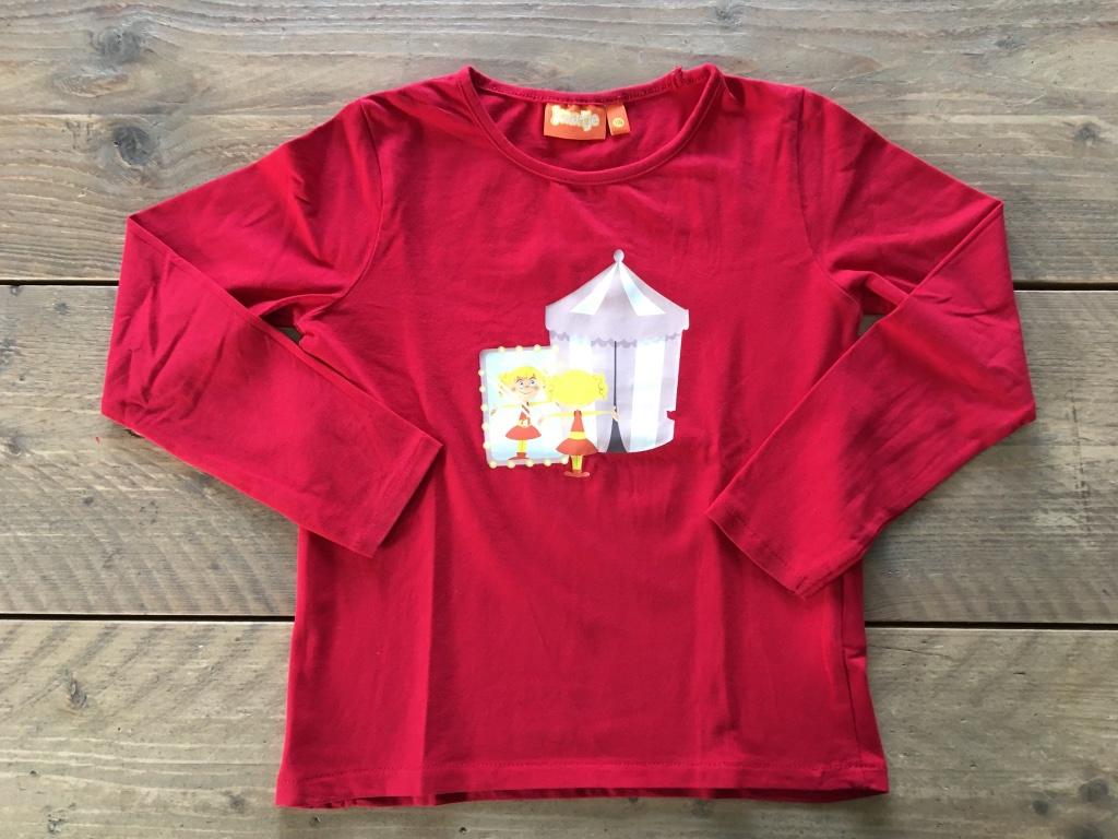 JBC, rode longsleeve Kaatje 110, Kinderen en Baby's, Kinderkleding | Maat 110, Ophalen of Verzenden, JBC, Meisje, Shirt of Longsleeve