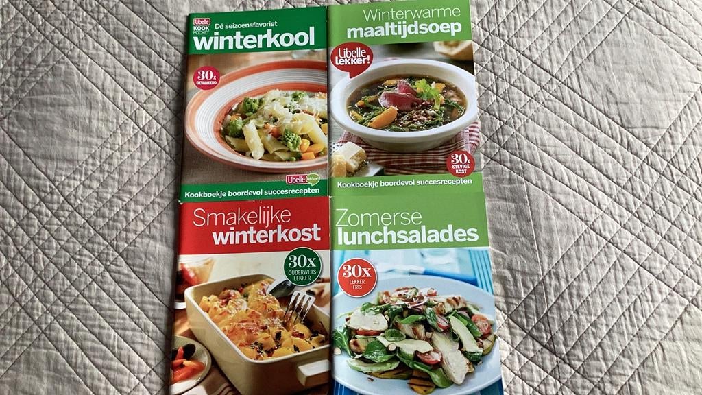 Libelle lekker kookboekjes, Ophalen, Zo goed als nieuw