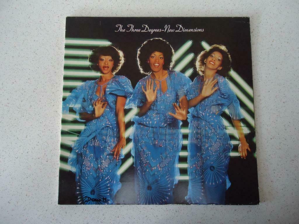 LP The Three Degrees" New Dimensions anno 1978., Cd's en Dvd's, Vinyl | R&B en Soul, Gebruikt, Soul of Nu Soul, 12 inch, Ophalen of Verzenden