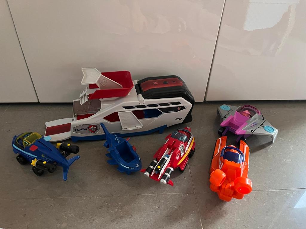 Paw patrol, Ophalen