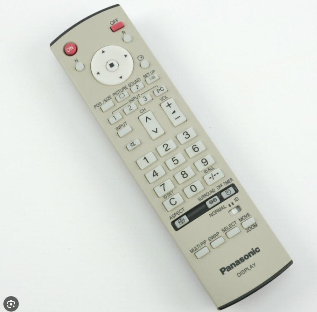 Panasonic Afstandsbediening eur7636090r, TV, Hi-fi & Vidéo, Enlèvement ou Envoi, Utilisé, Originale, TV