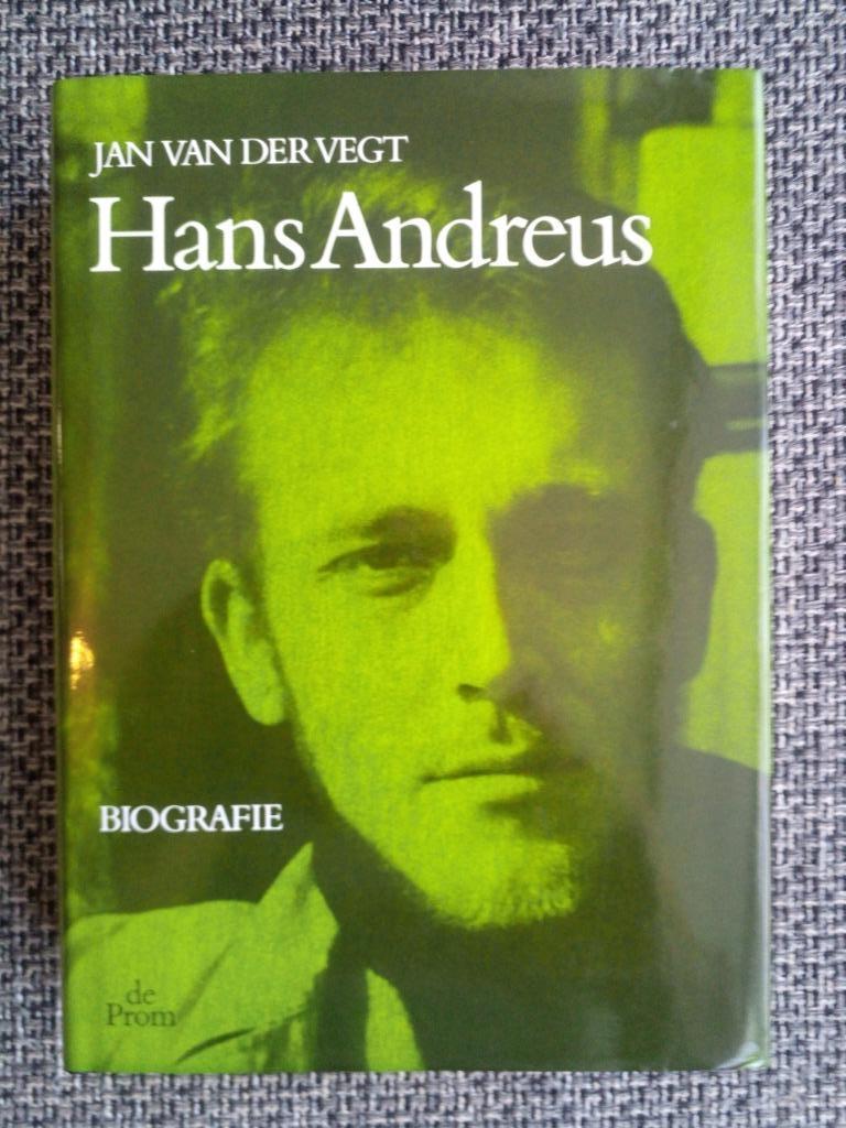 Hans Andreus. Biografie - Jan van der Vegt, Kunst en Cultuur, Ophalen of Verzenden, Zo goed als nieuw, Jan van der Vegt
