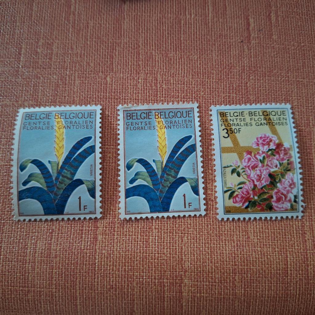 Timbres belges Floralies gantoises, Timbres & Monnaies, Timbres | Europe | Belgique, Enlèvement ou Envoi, Oblitéré