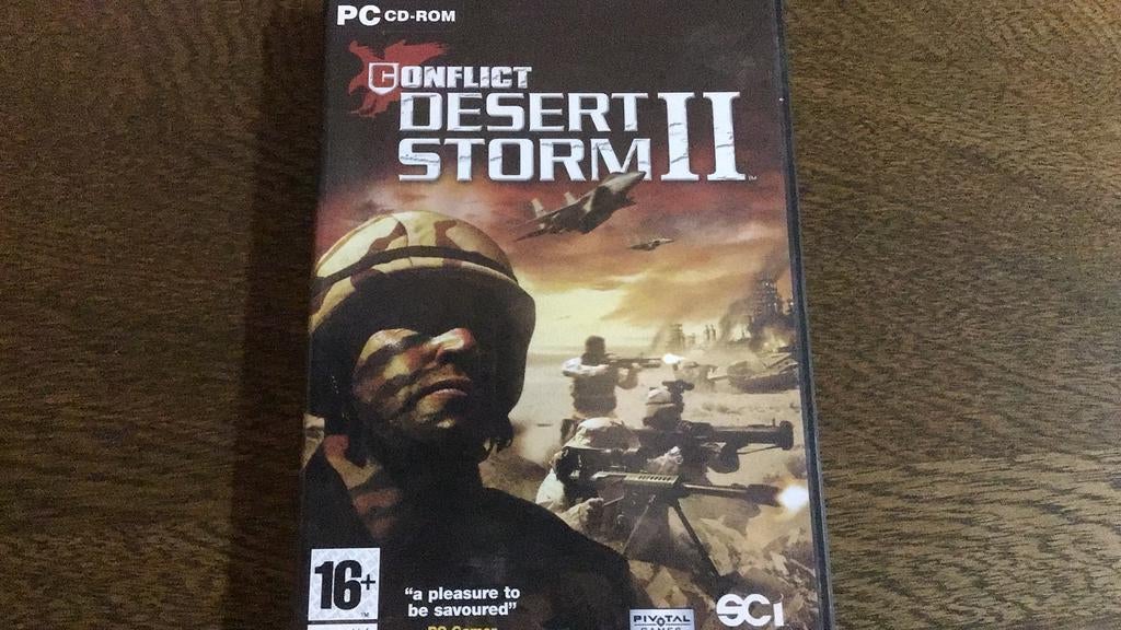 Conflict dessert storm II(g1), Games en Spelcomputers, Games | Pc, Ophalen of Verzenden, Zo goed als nieuw, Shooter, Vanaf 16 jaar