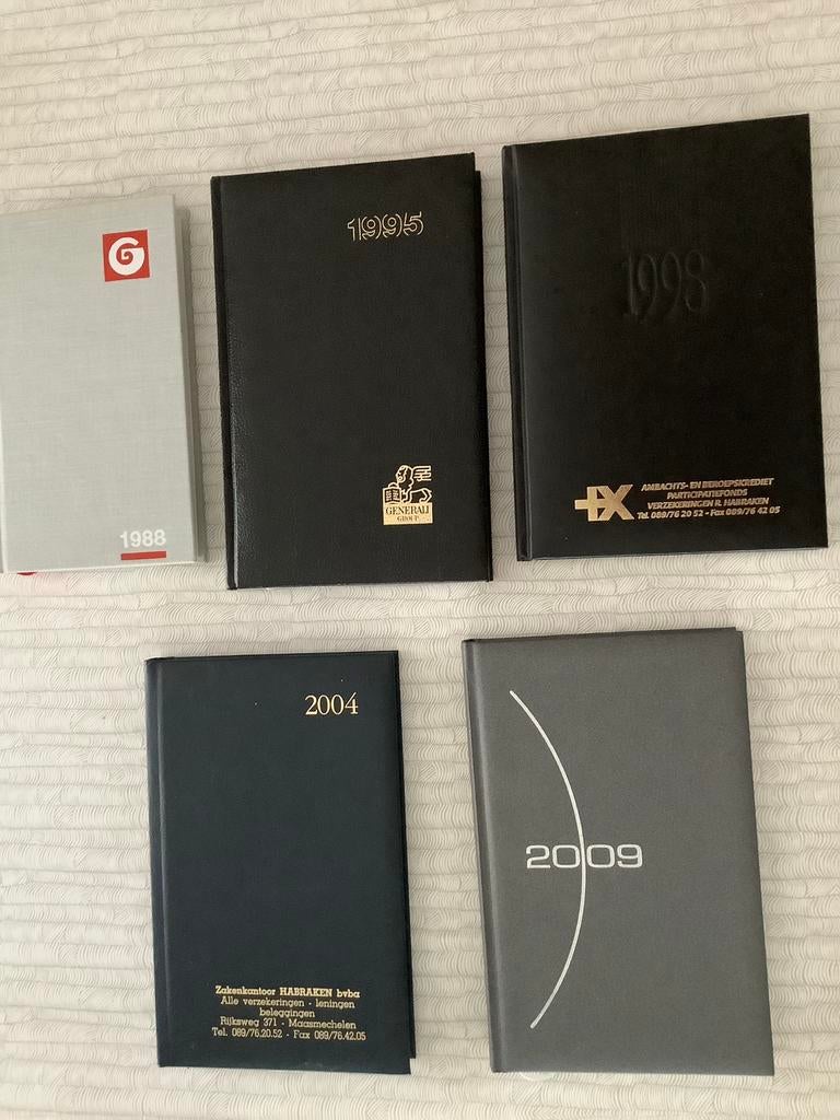 Oude agenda’s, Ophalen of Verzenden
