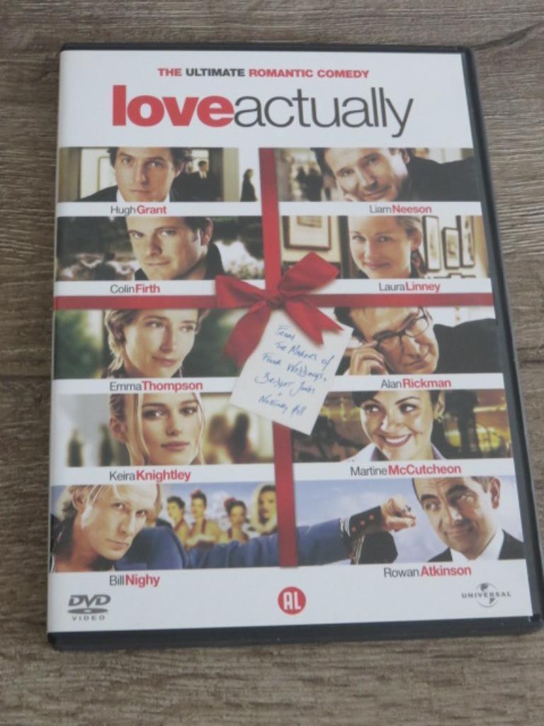 DVD : Love Actually -- Hugh Grant -- Liam Neeson, Cd's en Dvd's, Dvd's | Komedie, Romantische komedie, Alle leeftijden, Ophalen of Verzenden