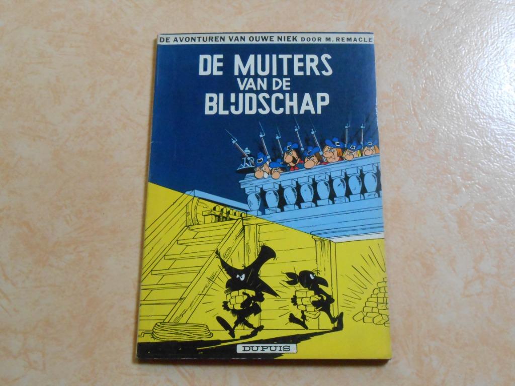 Ouwe Niek en Zwartbaard 5 De muiters van de Blijdschap 1962, Boeken, Eén stripboek, M. Remacle, Ophalen of Verzenden, Zo goed als nieuw