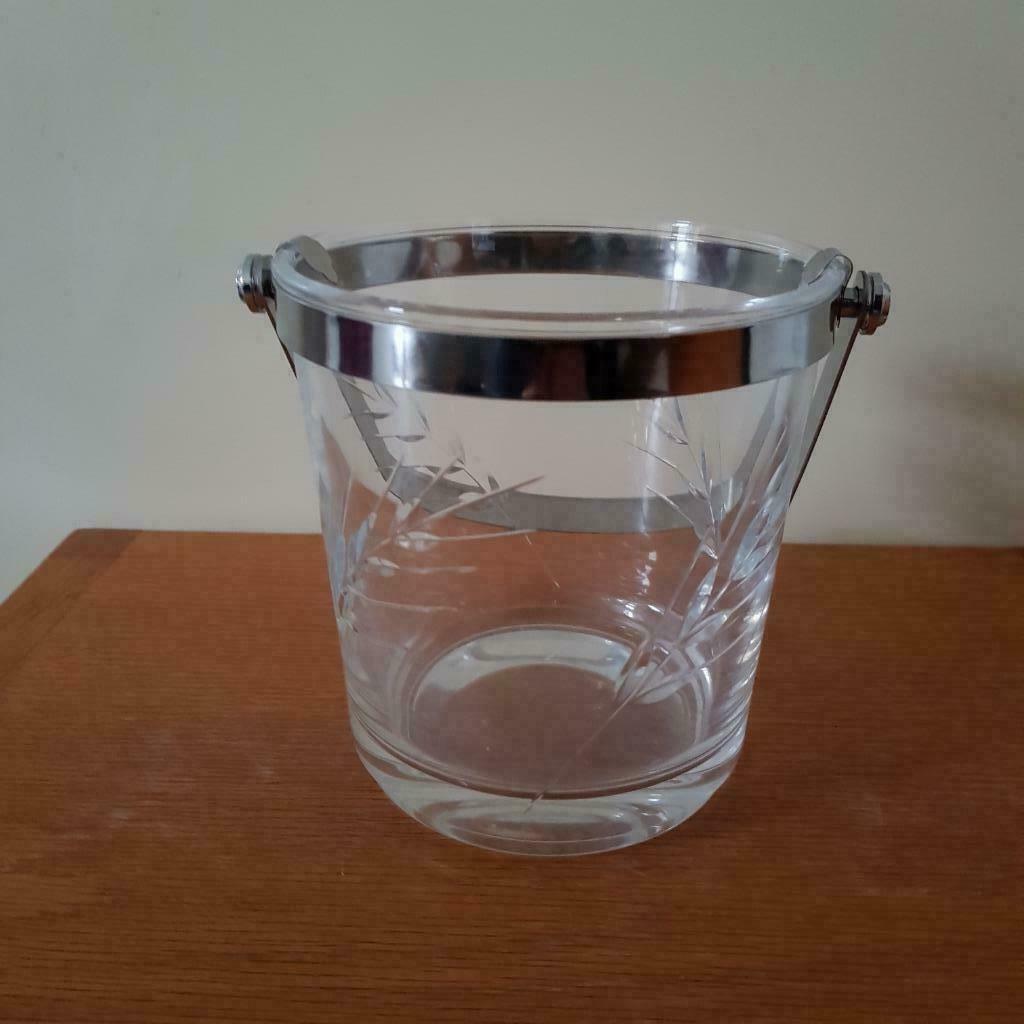 Ijsemmer Cristal d'Arques, vintage, Antiek en Kunst, Ophalen of Verzenden