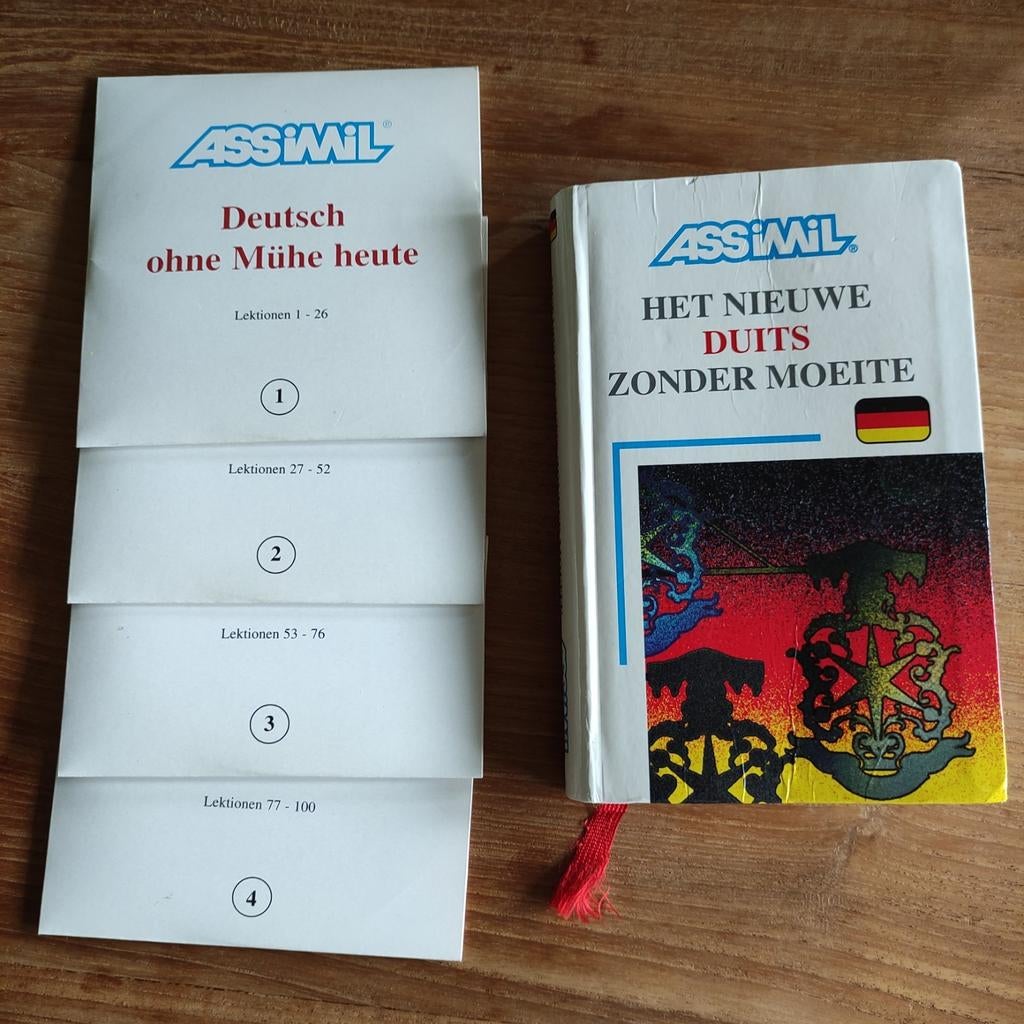 Assimil - het nieuwe Duits zonder moeite - boek & cd's., Enlèvement ou Envoi, Utilisé