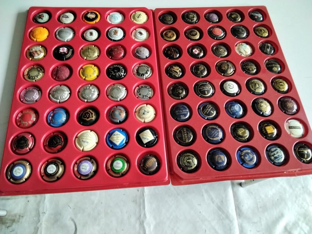 Champagne en cava capsules, Verzamelen, Ophalen