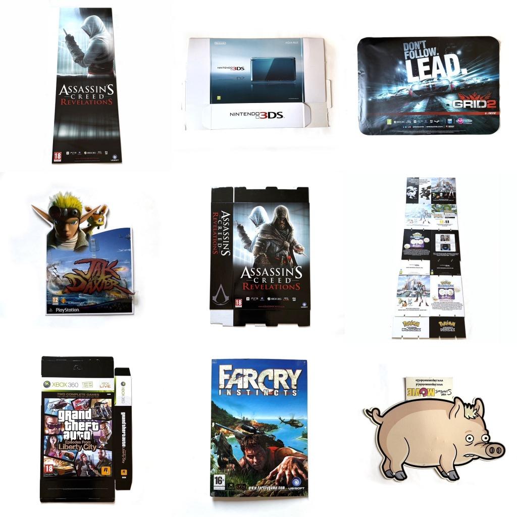 PLV Jeux Vidéo Nintendo / Playstation / Xbox, Nintendo, Nintendo, Nintendo, Enlèvement ou Envoi