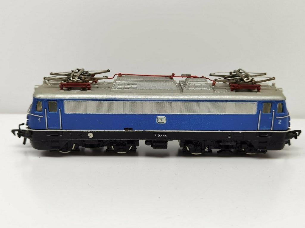 Locomotive Electric BR110444 DB 1/87 HO FLEISCHMANN Germany, Enlèvement ou Envoi, Utilisé, Locomotive, Fleischmann
