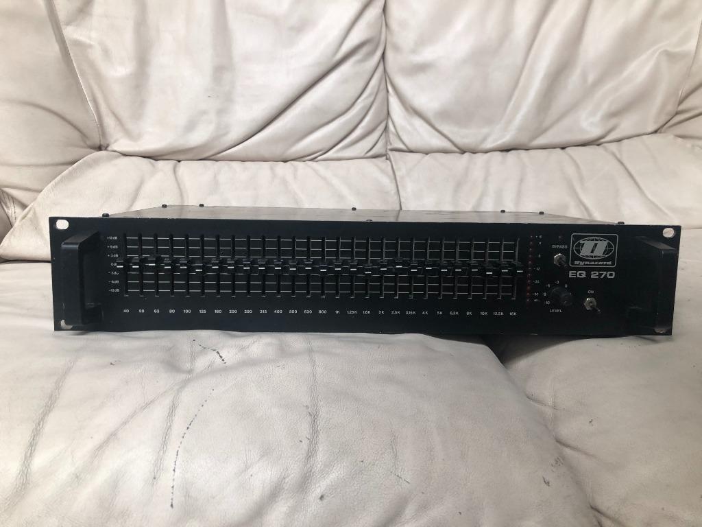 Egaliseur DYNACORD EQ 270, Muziek en Instrumenten, Ophalen of Verzenden, Gebruikt, Equalizer