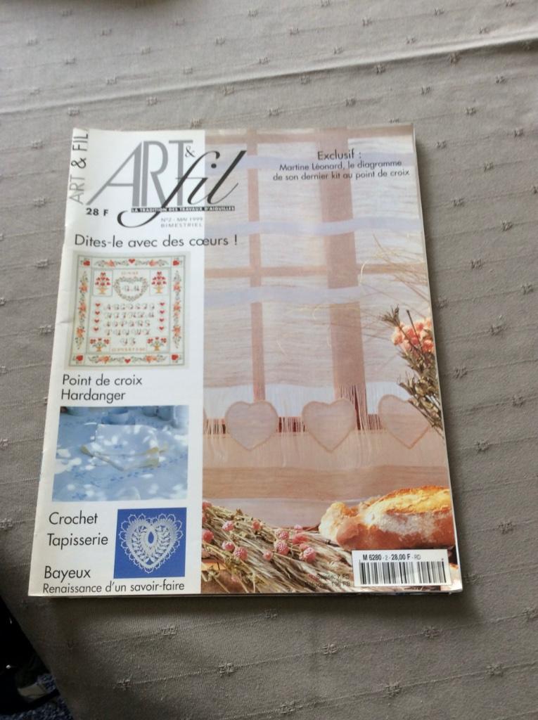 ART & FIL, handwerken met diagrammen .., Boeken, Gelezen, Ophalen of Verzenden, Art & fil, Borduren en Naaien