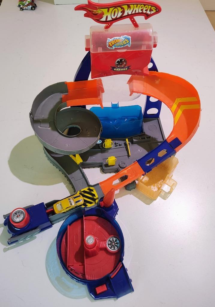 Hot Wheels Color Shifters Garage + Auto’s, Enfants & Bébés, Jouets | Circuits, Électrique, Enlèvement ou Envoi, Hot Wheels, Circuit