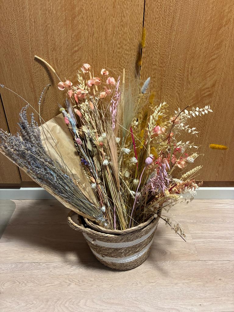 Droogbloemen, Ophalen, Gebruikt