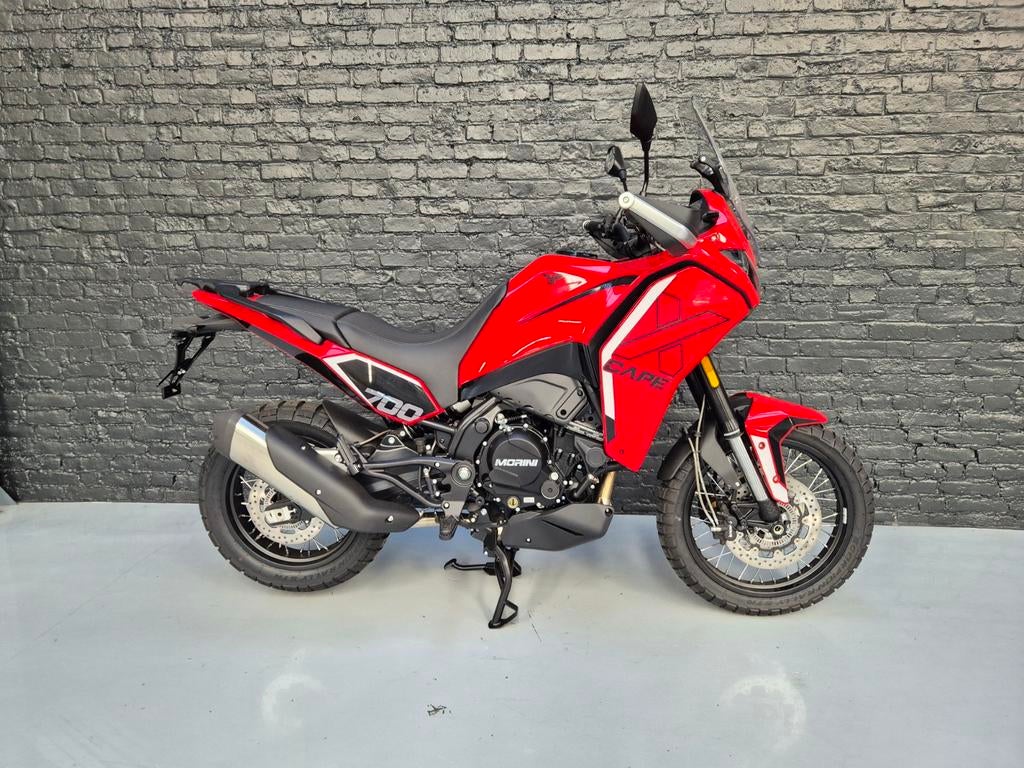 Moto Morini X-Cape 700 — nouveau — Passion Red, Motos, Permis Moto A, Entreprise, Plus de 35 kW, 2 cylindres