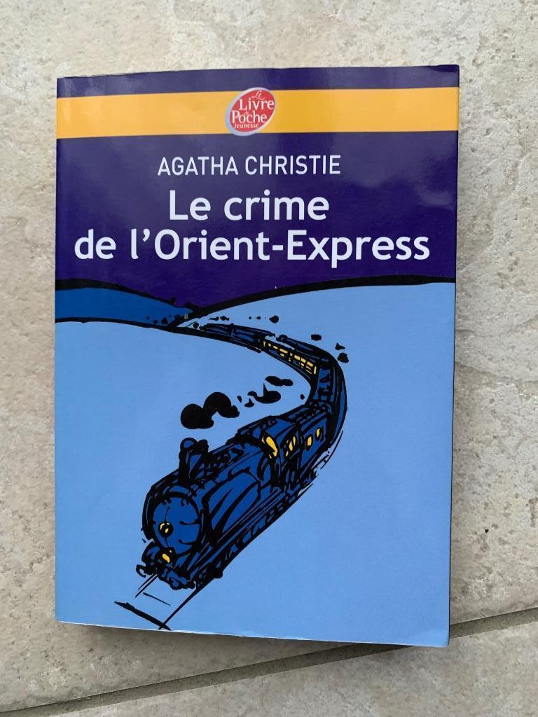 Livre jeunesse Le crime de l’Orient-Express d’Agatha Christi, Boeken, Detectives, Zo goed als nieuw, Ophalen of Verzenden