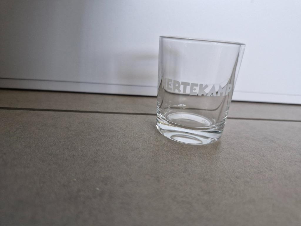 shotglas Hertekamp, Verzenden, Zo goed als nieuw, Borrel- of Shotglas
