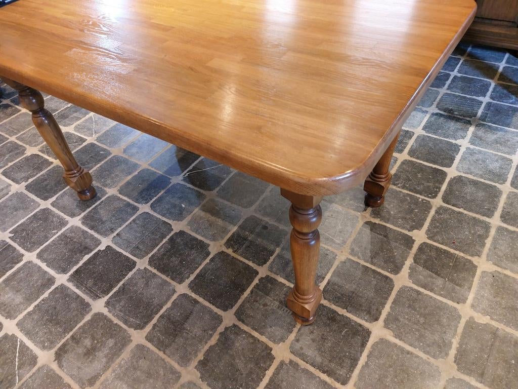 Massief Eik parket tafel, Ophalen