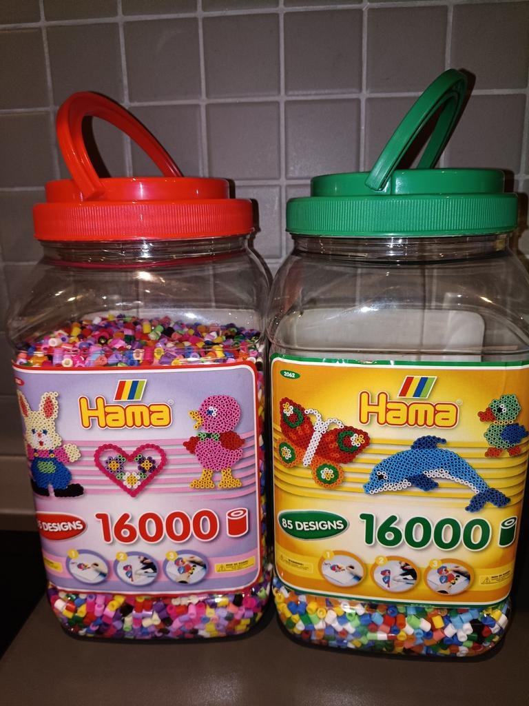 Strijkparels en sjablonen, Hobby en Vrije tijd, Ophalen of Verzenden, Gebruikt, Overige typen