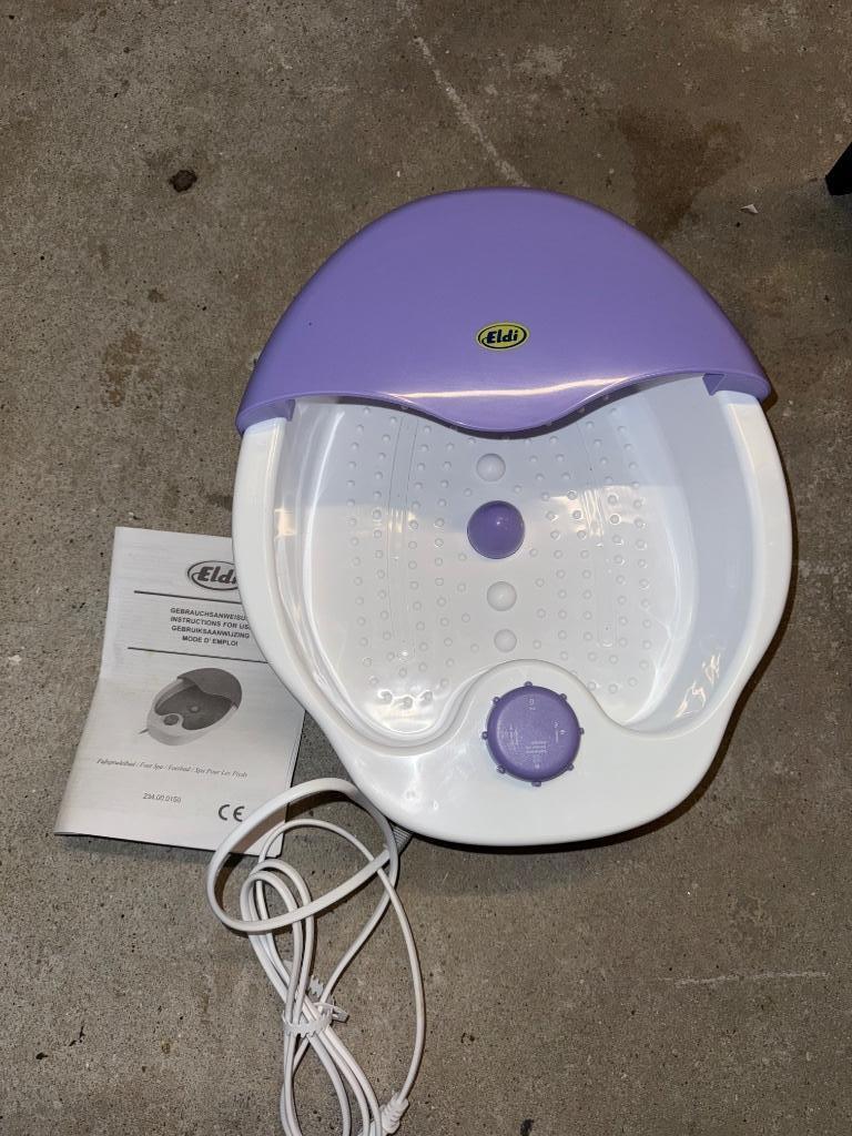 Spa pour les pieds Eldi, Sports & Fitness, Produits de massage, Enlèvement ou Envoi, Neuf, Appareil