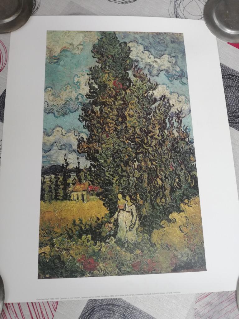 Vincent Van Gogh poster 2, Ophalen of Verzenden