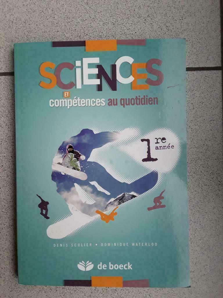Sciences et compétences au quotidien première année Sculier, Overige vakken, Nieuw, Ophalen of Verzenden, VSO