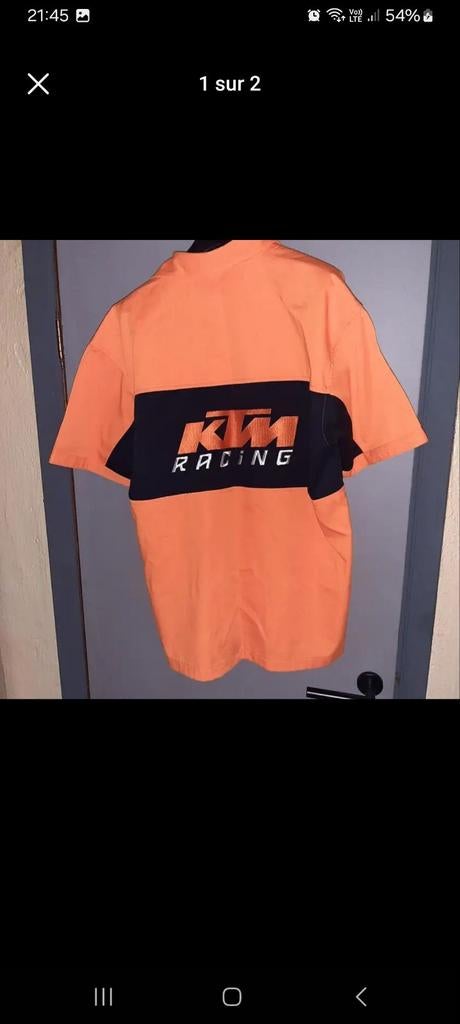 Chemise ktm, Enlèvement ou Envoi, Comme neuf