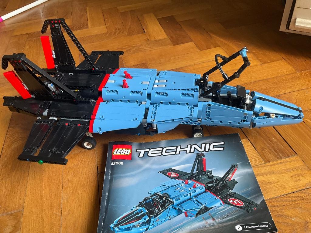 Lego Technic Air Race Jet 42066, Ophalen of Verzenden, Gebruikt, Complete set, Lego