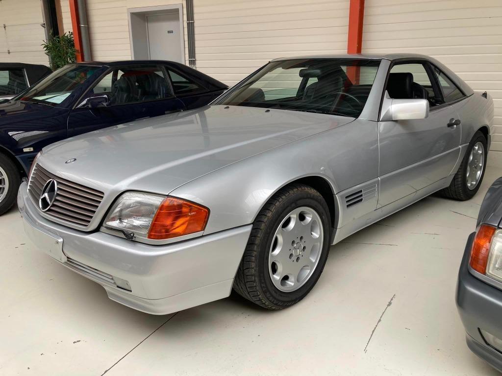 Mercedes SL 600   *GG SL Cars*, Auto's, Automaat, Zwart, Cabriolet, Bedrijf