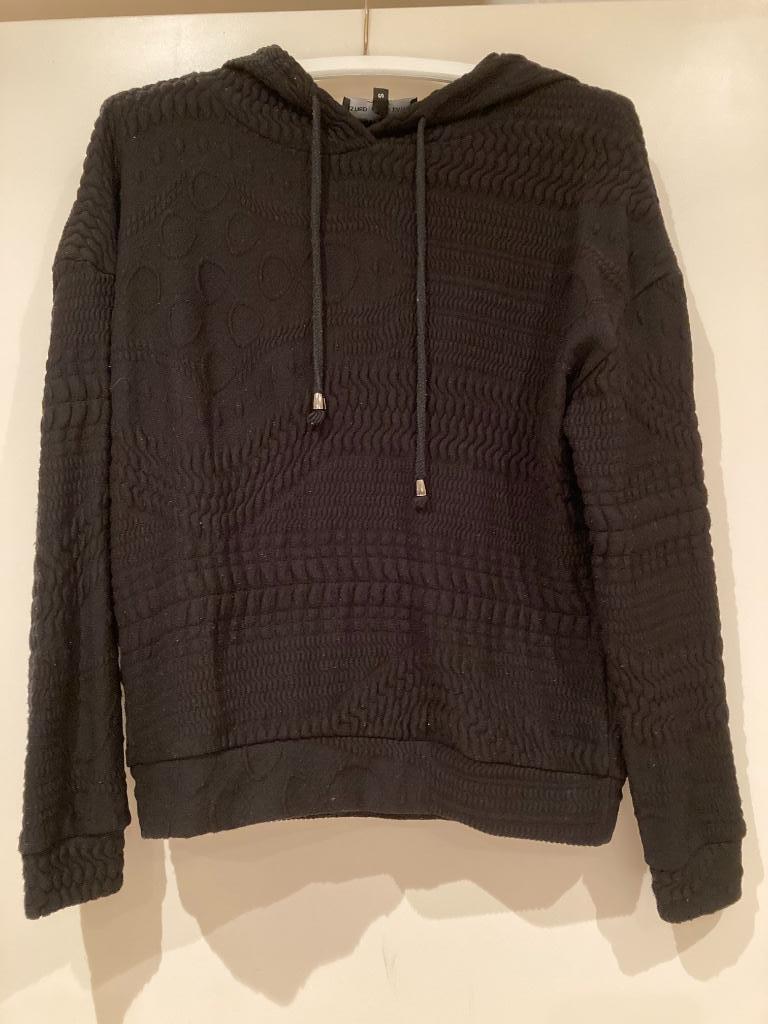 “Astrid black label”zwarte hoodie.dames  Mt S, ANDERE, Zwart, Ophalen of Verzenden, Maat 36 (S)