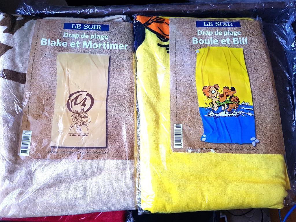 BD strandlakens: Lucky Luke, XIII, Blake & Mortimer, Verzamelen, Verzenden, Overige figuren, Nieuw, Overige typen