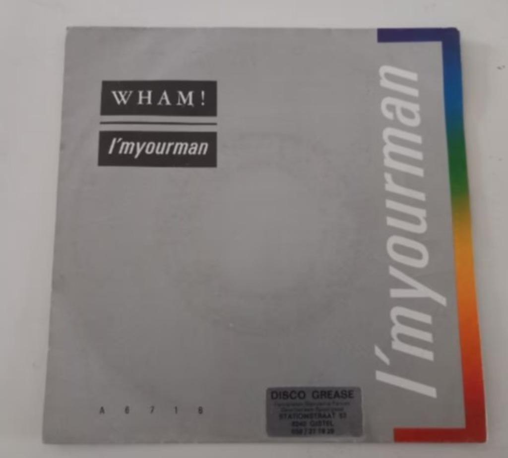 Vinyl 7" single WHAM! I'm your man Pop 80s George Michael, Ophalen of Verzenden, 7 inch, Pop, Single