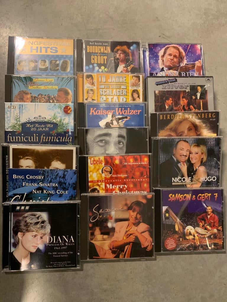 Collectie lot cd’s Sanne, Boudewijn De Groot, James Last, Enlèvement ou Envoi, Comme neuf