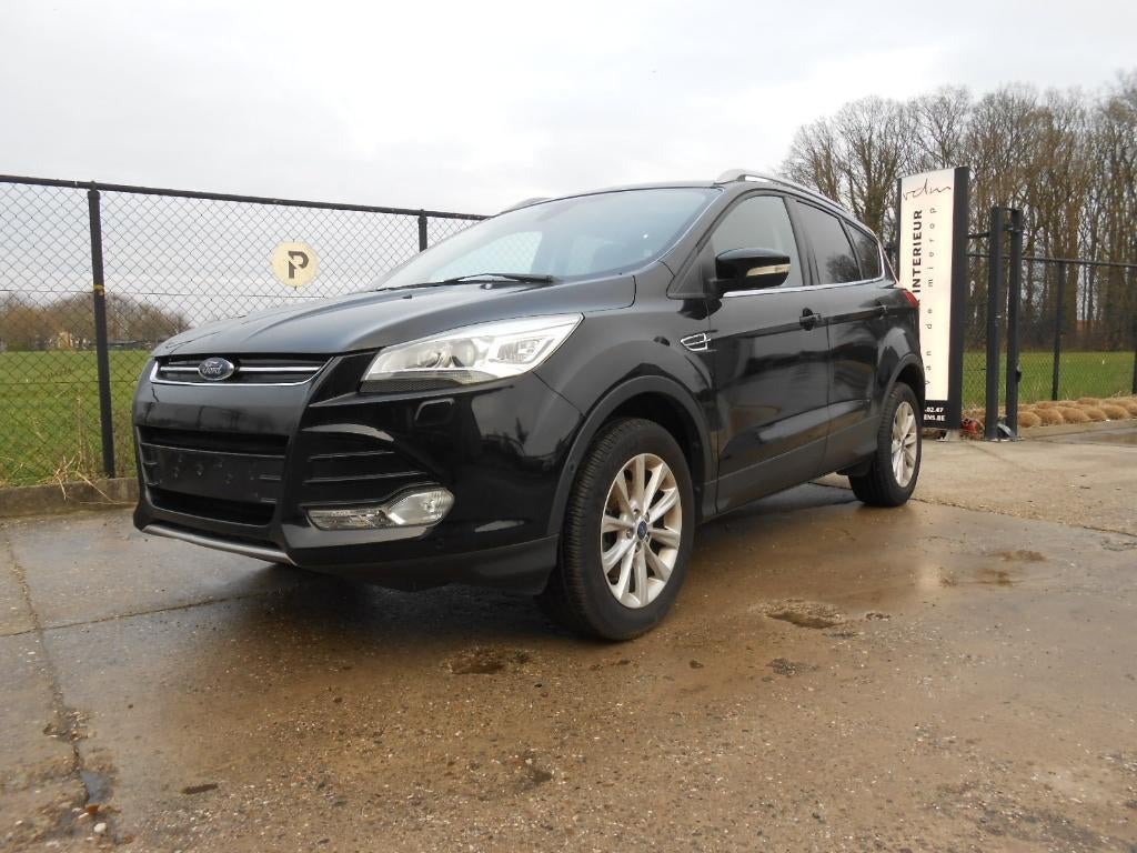 Ford Kuga 1.5 ecoBoost Titanium Navi Panodak VOL OPTIES, Auto's, Ford, Voorwielaandrijving, Euro 5, 4 cilinders, Leder en Stof