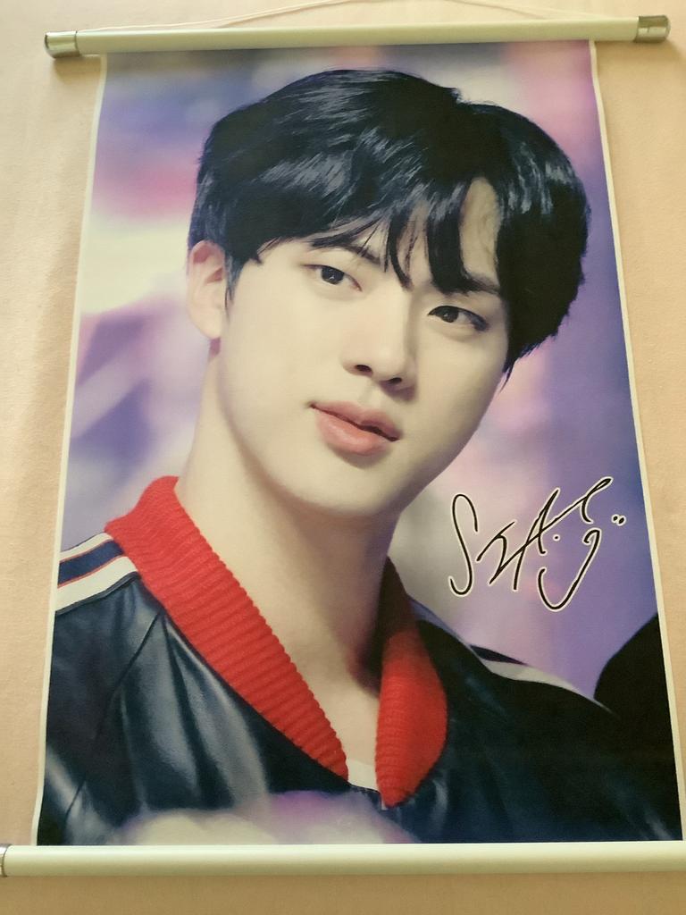 BTS Jin’s banner, Verzamelen, Ophalen of Verzenden, Zo goed als nieuw