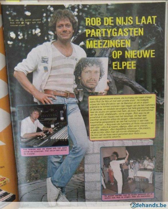 Tijdschriftartikels Rob de Nijs, Verzamelen, Ophalen of Verzenden, Gebruikt