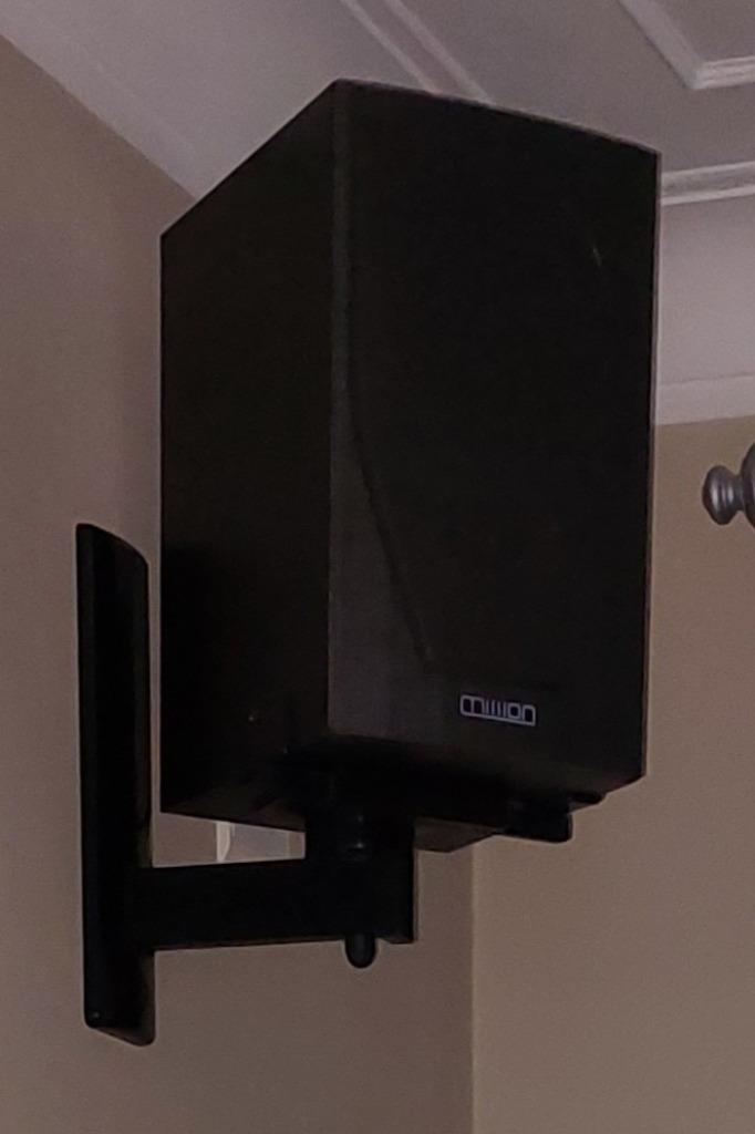 2x ophangsysteem voor luidsprekerboxen, Audio, Tv en Foto, Luidsprekerboxen, Ophalen, Zo goed als nieuw