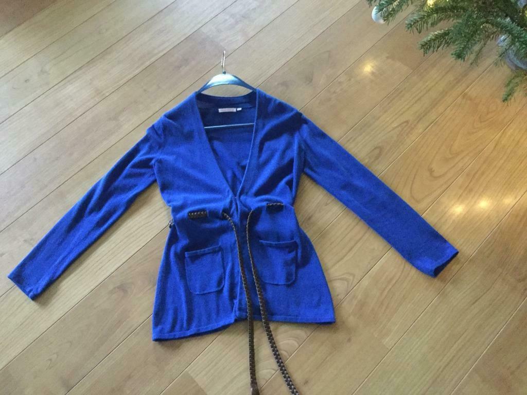 Knappe gilet Pauline B maat 1 (36) NIEUW, Kleding | Dames, Ophalen of Verzenden, Nieuw, Maat 36 (S), Blauw