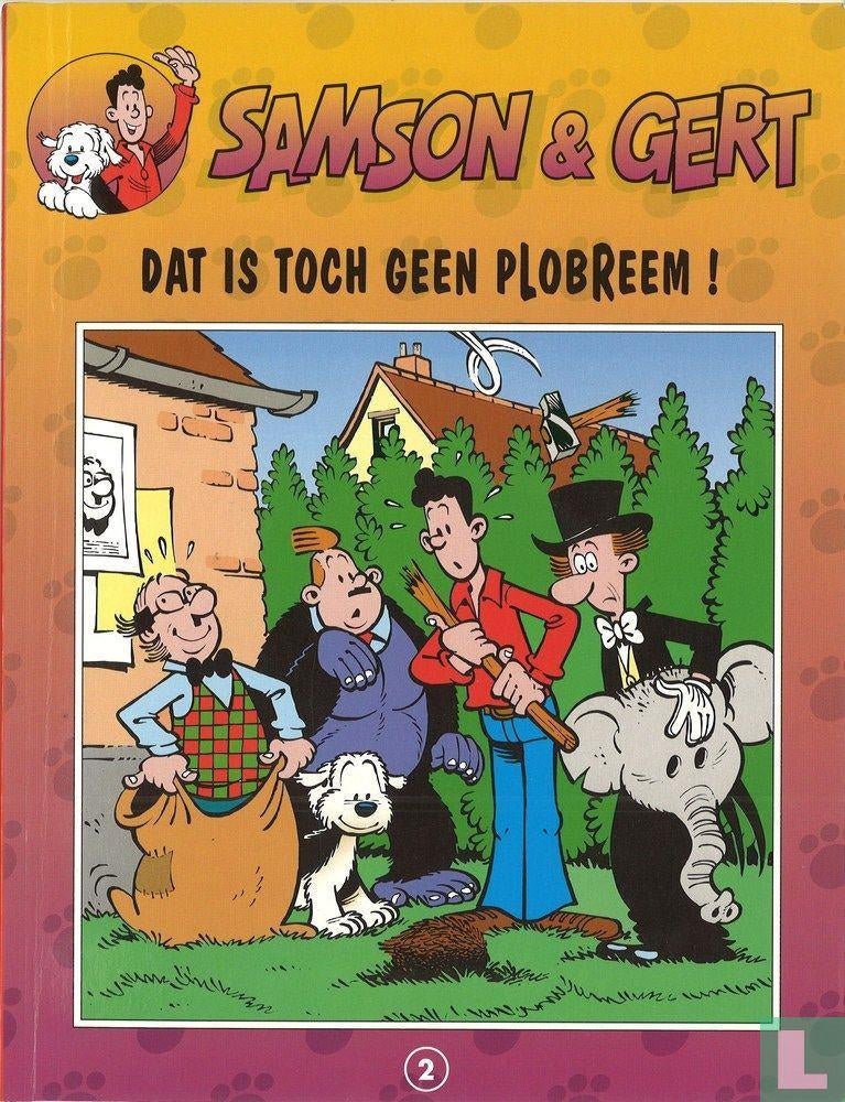 Samson en Gert: Dat is toch geen probleem, Eén stripboek, Ophalen of Verzenden, Zo goed als nieuw, Danny verbiest